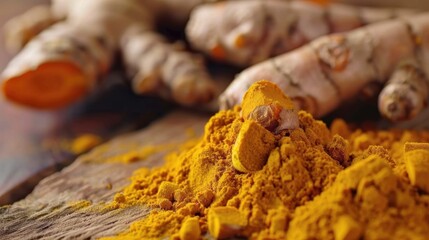Turmeric: Contains curcumin, which has powerful anti-inflammatory and antioxidant effects