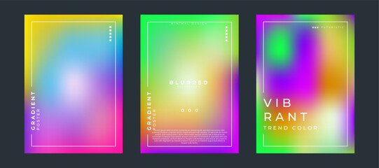 Fototapeta premium Modern abstract background with blurred effect