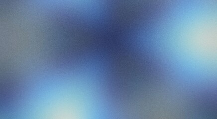 Vibrant color gradient grainy texture background blue sea sky abstract color shape black backdrop, noisy banner header poster design