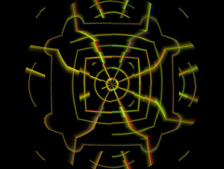 Imaginatory fractal abstract background Image