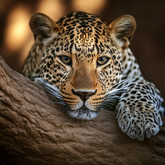 Obraz premium 표범, Leopard, 점무늬, Spots, 포식자, Predator, 육식동물, Carnivore, 아프리카, Africa, 아시아, Asia, 숲, Forest, 사바나, Savannah, 번식, Breeding, 새끼, Cub, 보호, Conservation, 야생, Wild, 사냥, Hunting, 은신, Stealth, 나무, Trees, 영역, 