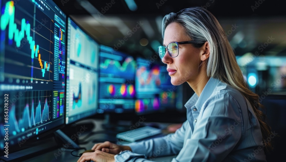 Poster harness the power of technology to streamline operations and enhance productivity, laying the founda