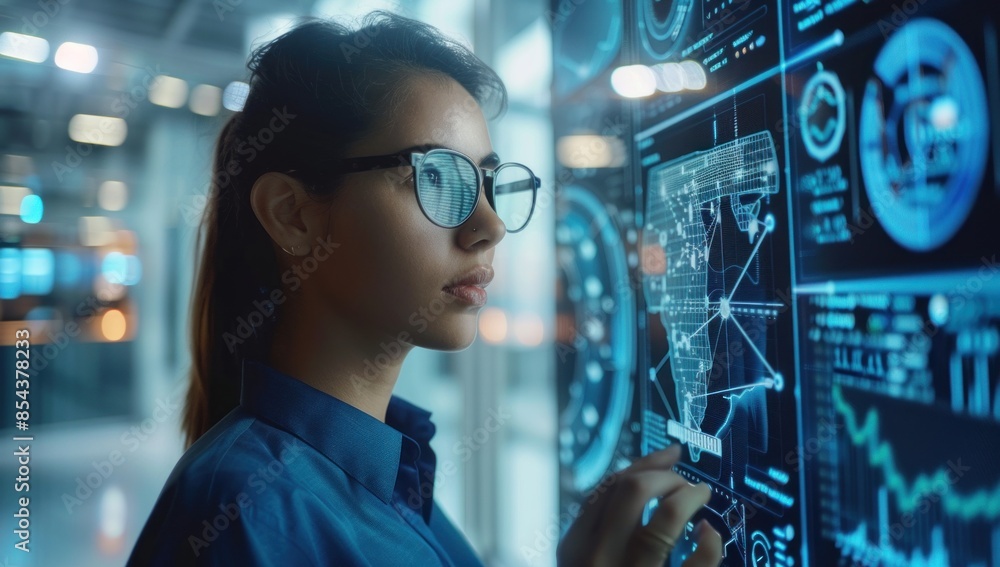 Poster harness the power of technology to streamline operations and enhance productivity, laying the founda