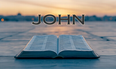 Scripture book of the bible John