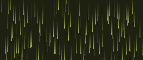 falling star trail stripe gradient on dark background, linear vertical line flow design for background, template, element