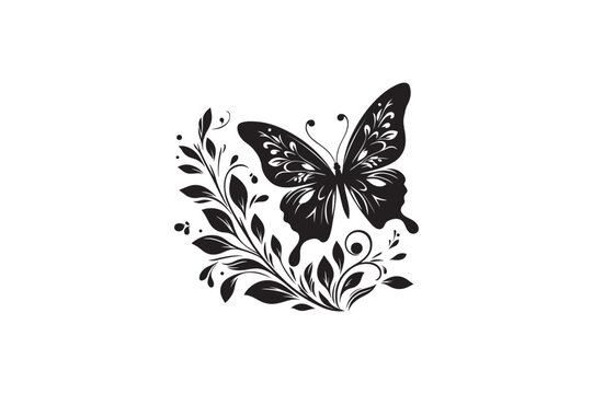 recommend clip art: High-Quality Monarch Butterfly Silhouettes, Vector Art