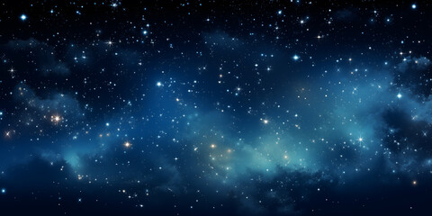 Fototapeta premium Dark cosmic starry sky background