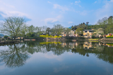 Scenery of Chengkan Village, Huizhou District, Mount Huangshan City, Anhui Province