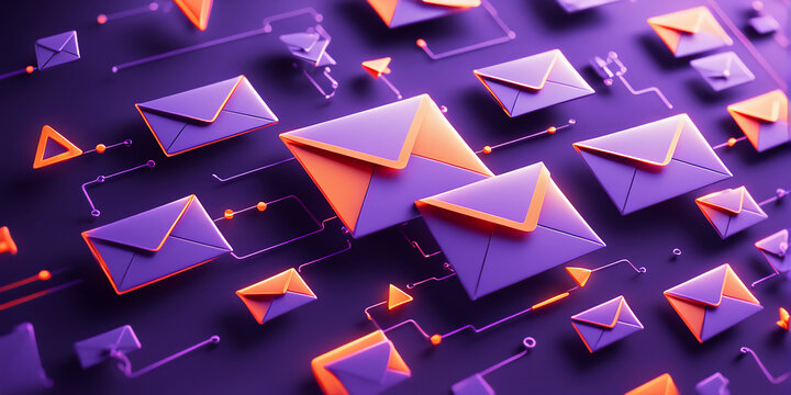  Symbol marketing or newsletter concept, diagram. Send bulk email. Direct selling projects in business List of customers who want to send by email design 