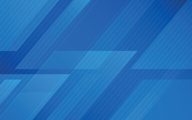Obraz premium Abstract blue gradient background with diagonal geometric shape and line. vector illustration EPS10