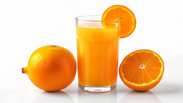  Refreshing citrus delighta glass of orange juice with a twist