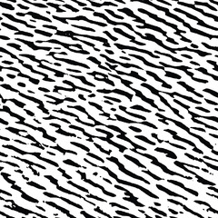 Seamless pattern, rough vector background, black and white	