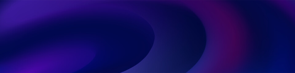 Gradient blurred banner in shades of violet and blue. Ideal for web banners, social media posts, or any design project that requires a calming backdrop