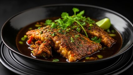  Delicious seafood dish ready to be savored