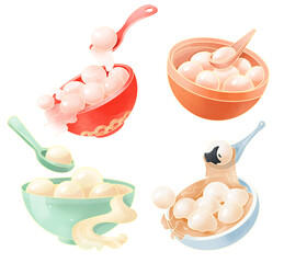 Chinese New Year illustrations