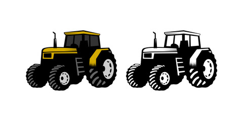 Tractor Design Illustration vector eps format , suitable for your design needs, logo, illustration, animation, etc.