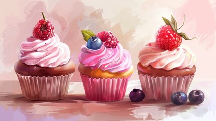 Basic depiction of a sweet treat