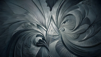 Hypnotic labyrinth Lost in intricate detail