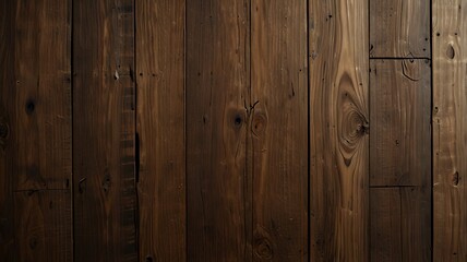 Fototapeta premium Old dark brown wooden board stock photo