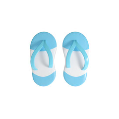 Flip flop 3d illsutration