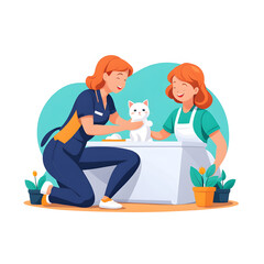 Diverse Team Of Medical Professionals Providing Health Care Supp