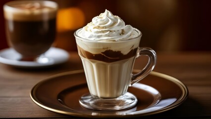  Indulgence in a cup  A frothy chocolatey delight