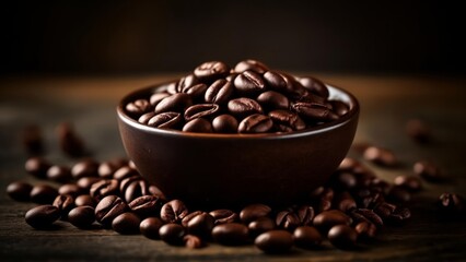  Aromatic coffee beans ready to brew