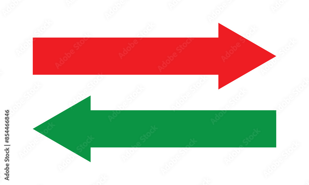 Poster arrows data transfer icon. double dual transfer arrow icons in both directions. 11:11