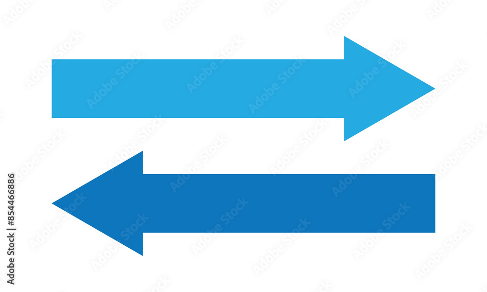 Poster transfer icon. exchange arrow icon. exchange arrow icons - swap icon with two arrow.
