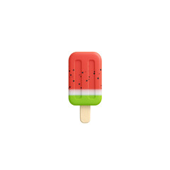 Popsicle 3d illutration