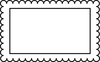 rectangle frame border line minimalist