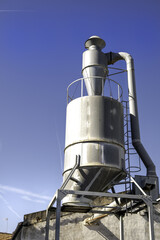 Industrial factory exterior