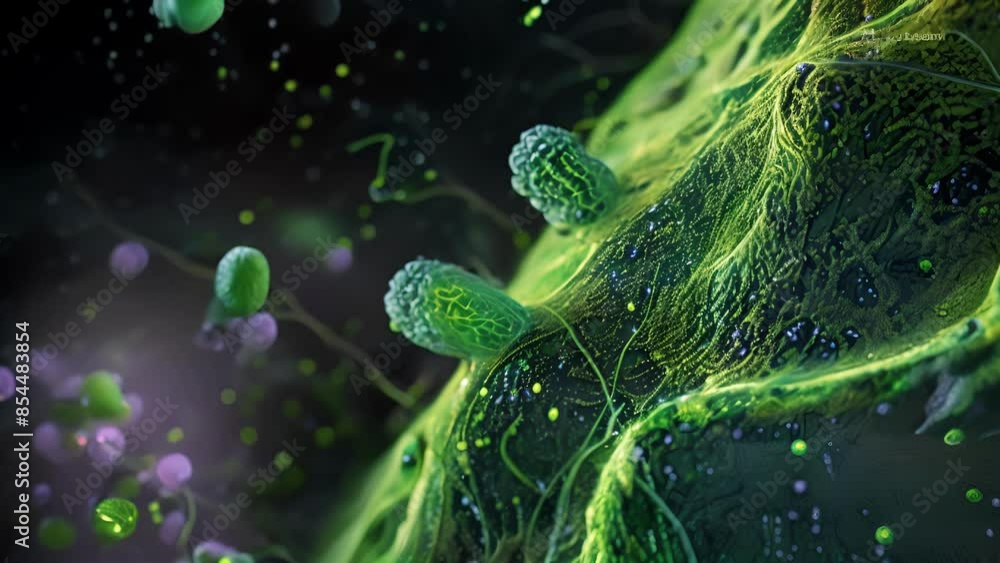 Poster this fluorescence animation captures the golgi vesicles in motion highlighting the dynamic and rapid