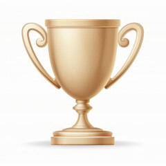 Celebrate success with a golden trophy cup crafted with cuttingedge technology.