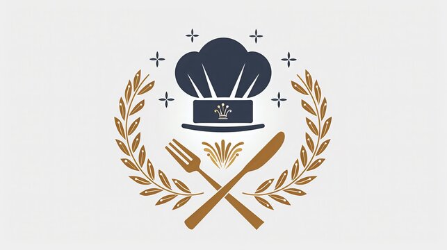 Fine dining logo withCha Zi He Mao Zi Chu Shi