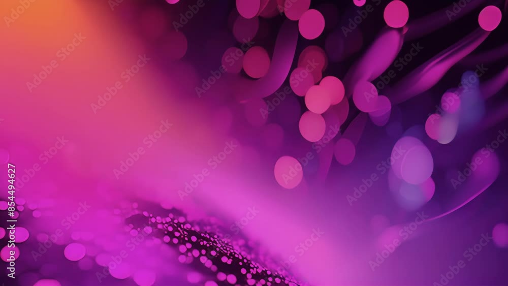 Poster a fluorescent micrograph showing the dynamic movement of membrane receptors as they detect and respo