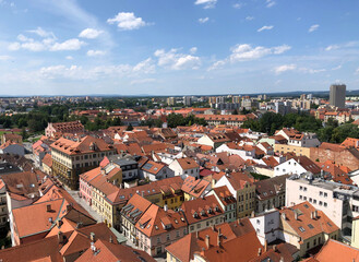 Obraz premium Typical European City