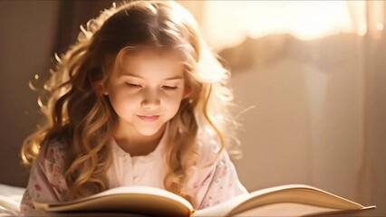 Young girl at home reading the Bible and worshiping. Concept Religious, Worship, Youth, Home, Bible