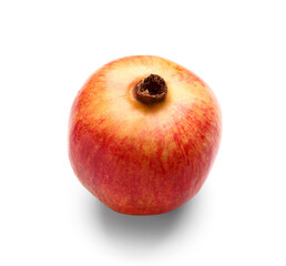 Fresh pomegranate on white background