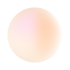 Blurred round shape soft gradient background