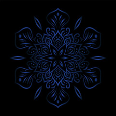 luxury ornamental mandala design background, Decorative ornamental Mandala in ethnic oriental style, Vintage decorative elements