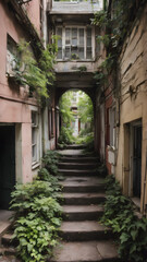 Obraz premium Explore and photograph the hidden corners of your city or neighborhood.