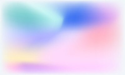 Blurred colorful background design, Gradient minimalist background