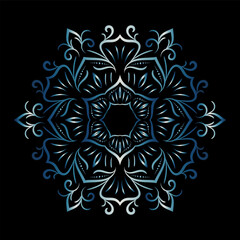 luxury ornamental mandala design background, Decorative ornamental Mandala in ethnic oriental style, Vintage decorative elements