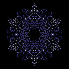 luxury ornamental mandala design background, Decorative ornamental Mandala in ethnic oriental style, Vintage decorative elements