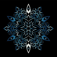 luxury ornamental mandala design background, Decorative ornamental Mandala in ethnic oriental style, Vintage decorative elements