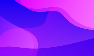Gradient wavy background design, abstract wave shapes background
