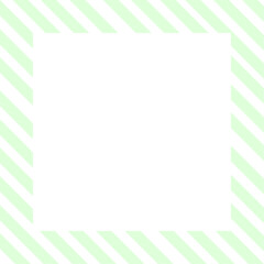 Colorful striped frame in cute pastel pattern