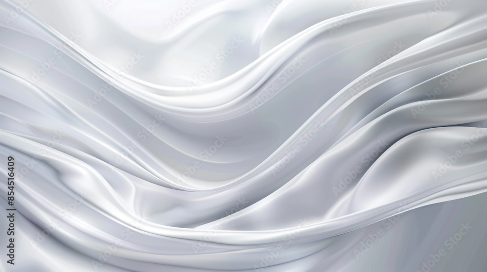 Poster abstract white background with smooth lines and gradients, soft light and shadow effects, elegant si