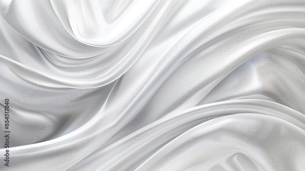 Poster abstract white background with smooth lines and gradients, soft light and shadow effects, elegant si